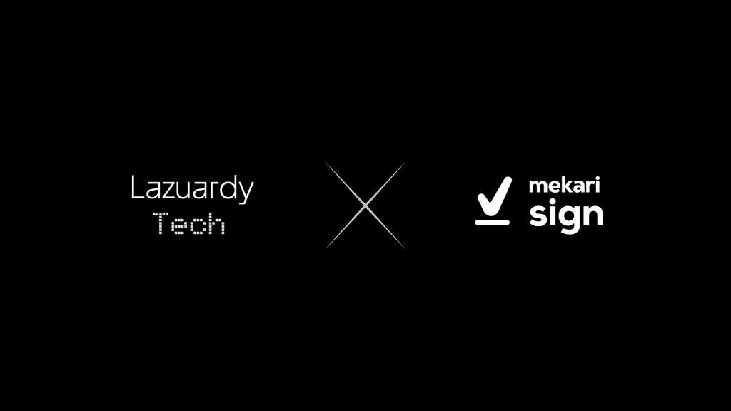Lazuardy Tech  Joins Forces with Mekari Sign 